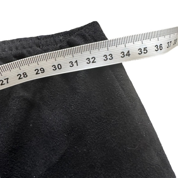 Rudsak black suede leggings size L - Picture 3 of 7